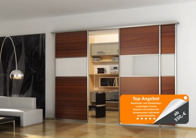 Raumteiler Schiebetür Deckenmontage Ohne Bodenschiene